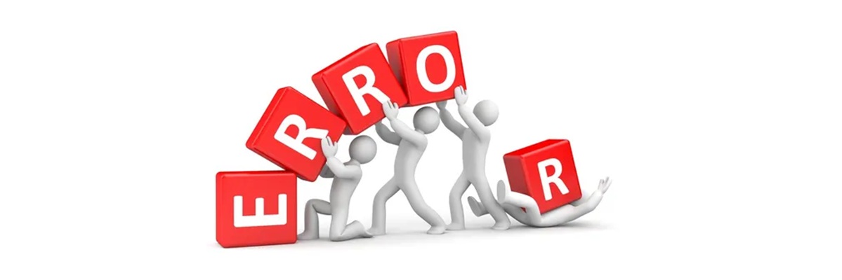 Les erreurs du débutant